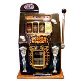 Vintage Eddie Albert's 25 Cent Slot Machine
