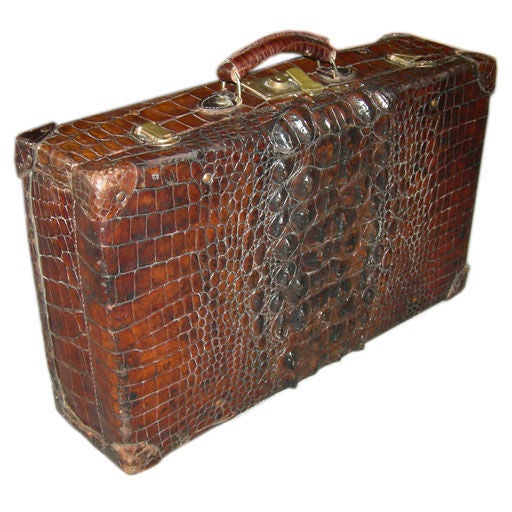 Fine Alligator Suitcase