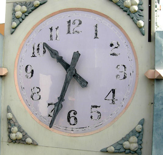 Landmark Los Angeles Clock Tower In Distressed Condition In North Hollywood, CA