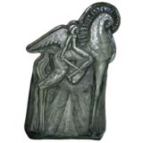 Cubistic Equine Sculpture by Sergei Ponomarew 1949