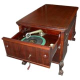 Antique Grafonola Parlour Victrola Desk