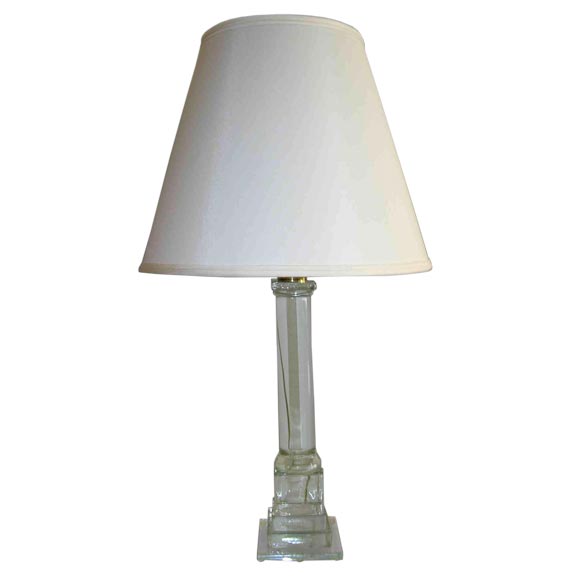Neoclassical Wicker Works Lamp