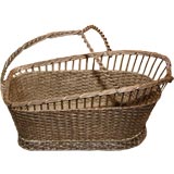 Vintage Mid 20th Century French Silver over Wire Wine Holder