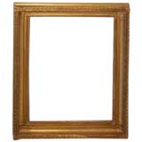 Antique 19th Century French Gold Dore' over Wood Frame