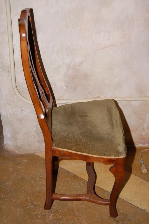 20th Century CLOSING  SALE   Chair Side 1920s Venetian Walnut Two Available For Sale