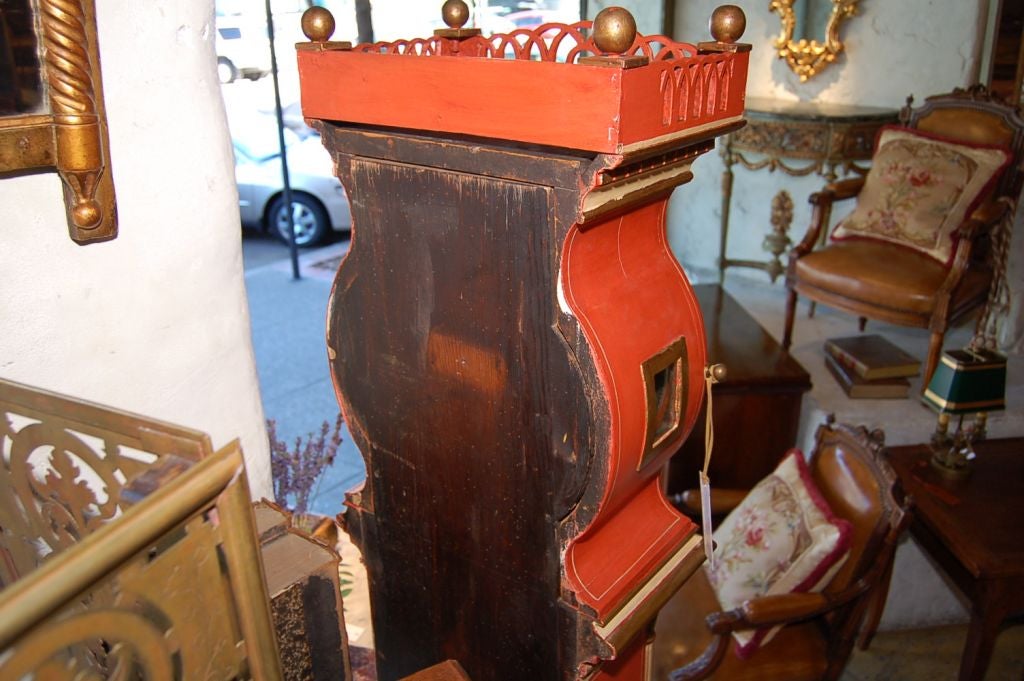 Standuhr Bornholm-Uhr aus Dänemark, spätes 18. Jahrhundert im Zustand „Gut“ in San Francisco, CA