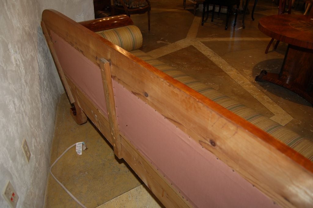 Mahogany  Biedermeier Swedish Sofa 2