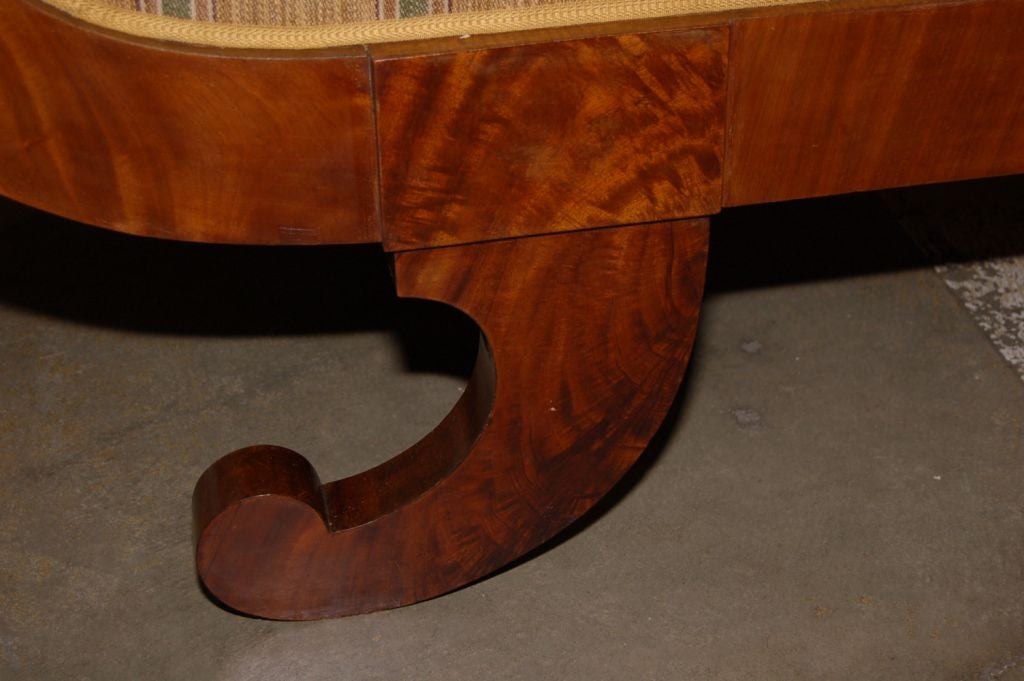Mahogany  Biedermeier Swedish Sofa 3