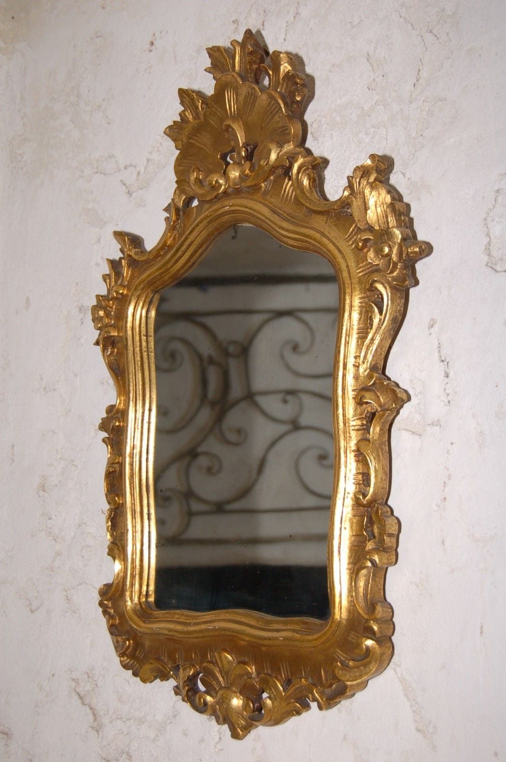 Late 19th Century Italian Mirror In Excellent Condition In San Francisco, CA