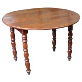 Turn Of The 19th C. French Oak Table