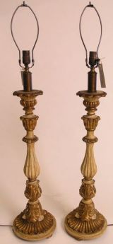1920
s Italian Candlestick Lamp
