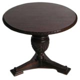 Early 1900's Round Pedestal Table