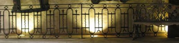 19th C. French Iron Stair Railing