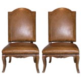 Pair of Of the Period French Regence Side Chairs