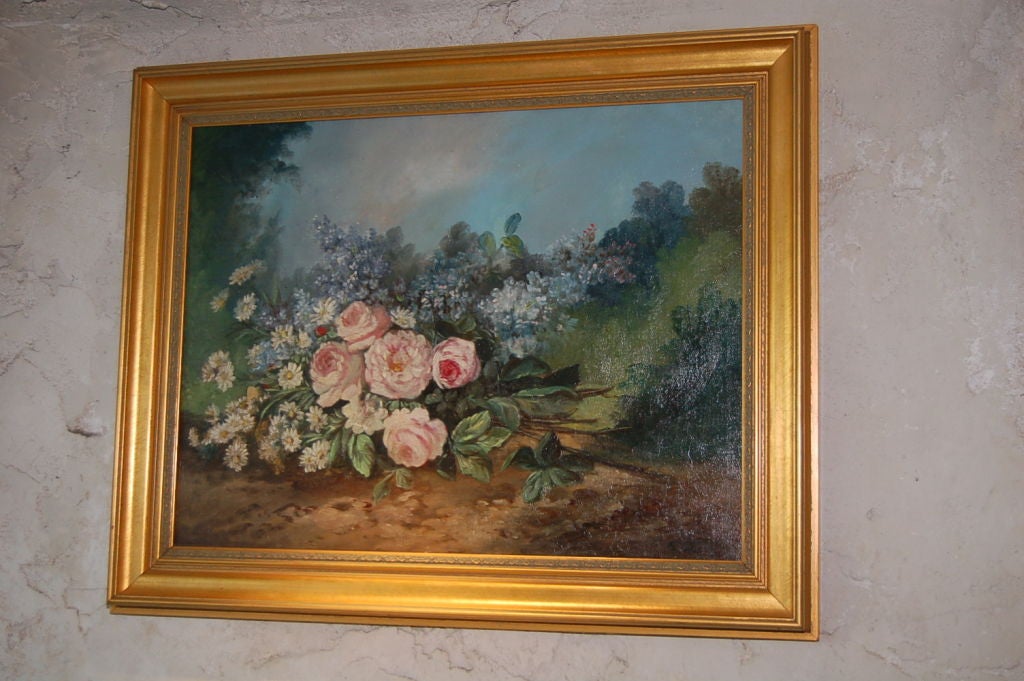 19th century French oil on canvas signed DuBois.
Artist listed.