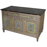Fabulous 18th C. French Painted Louis XVI Commode