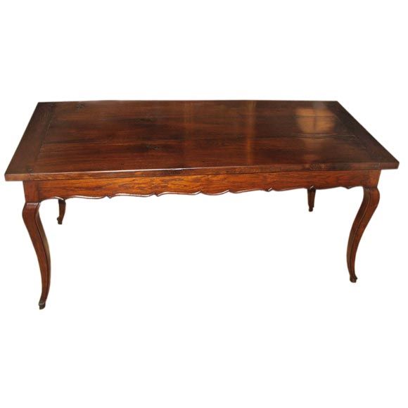 Table 19th Century French Oak Farm 