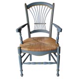 PAIR OF REPRODUCTION BEECHWOOD FAUTEULS