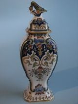 20th Century Roen Faince Urn with Lid