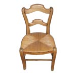 19th Century French Rush Seat Childs Chair