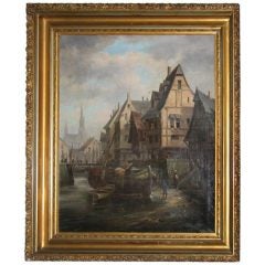 Signed Armand J. Vanderlick Painting  Listed Benezit Etc.