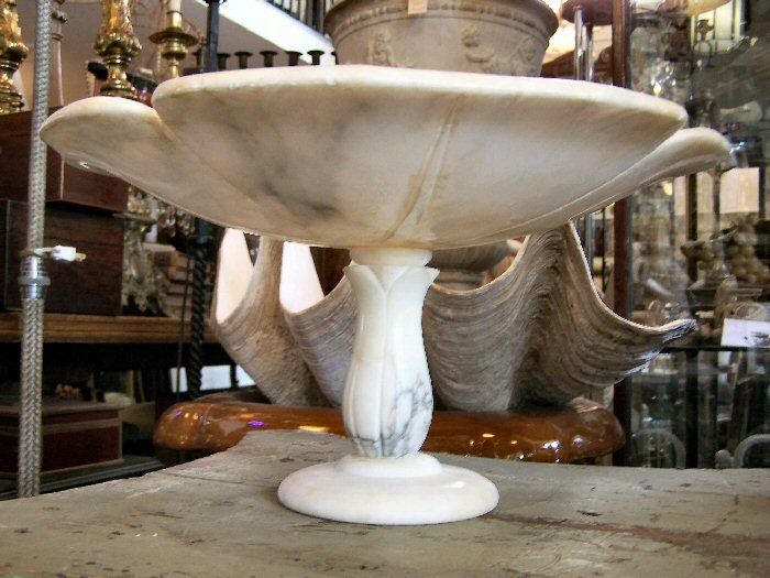 Italian Large Alabaster Centerpiece