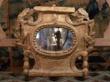 Giltwood Reliquary Frame Converted to Mirror
