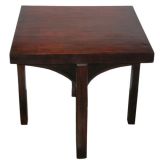 itallian walnut side table