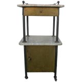 Italian marble night stand