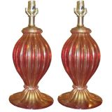 barovier  murano table lamps