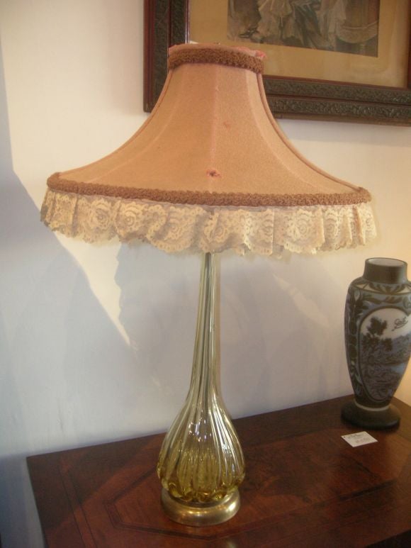 Murano Glass Table Lamp