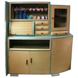 Antique Beautifully Colored Apothecary Cabinet