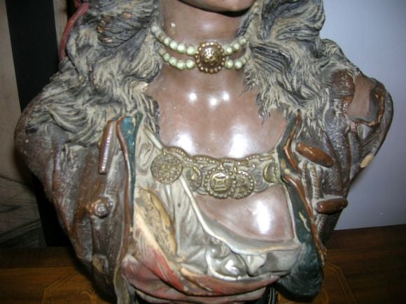 French Gypsy Woman Busts