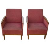 Danish Deco Arm Chairs