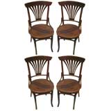 Antique Thonet 4 chairs