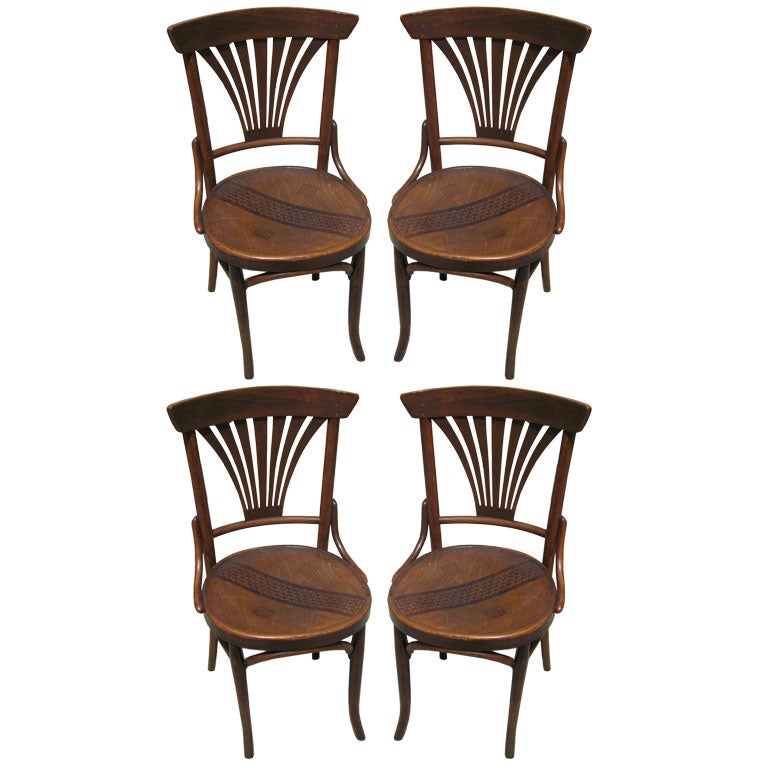 Thonet 4 chairs