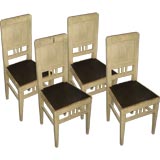 arts and crafts dining chairs