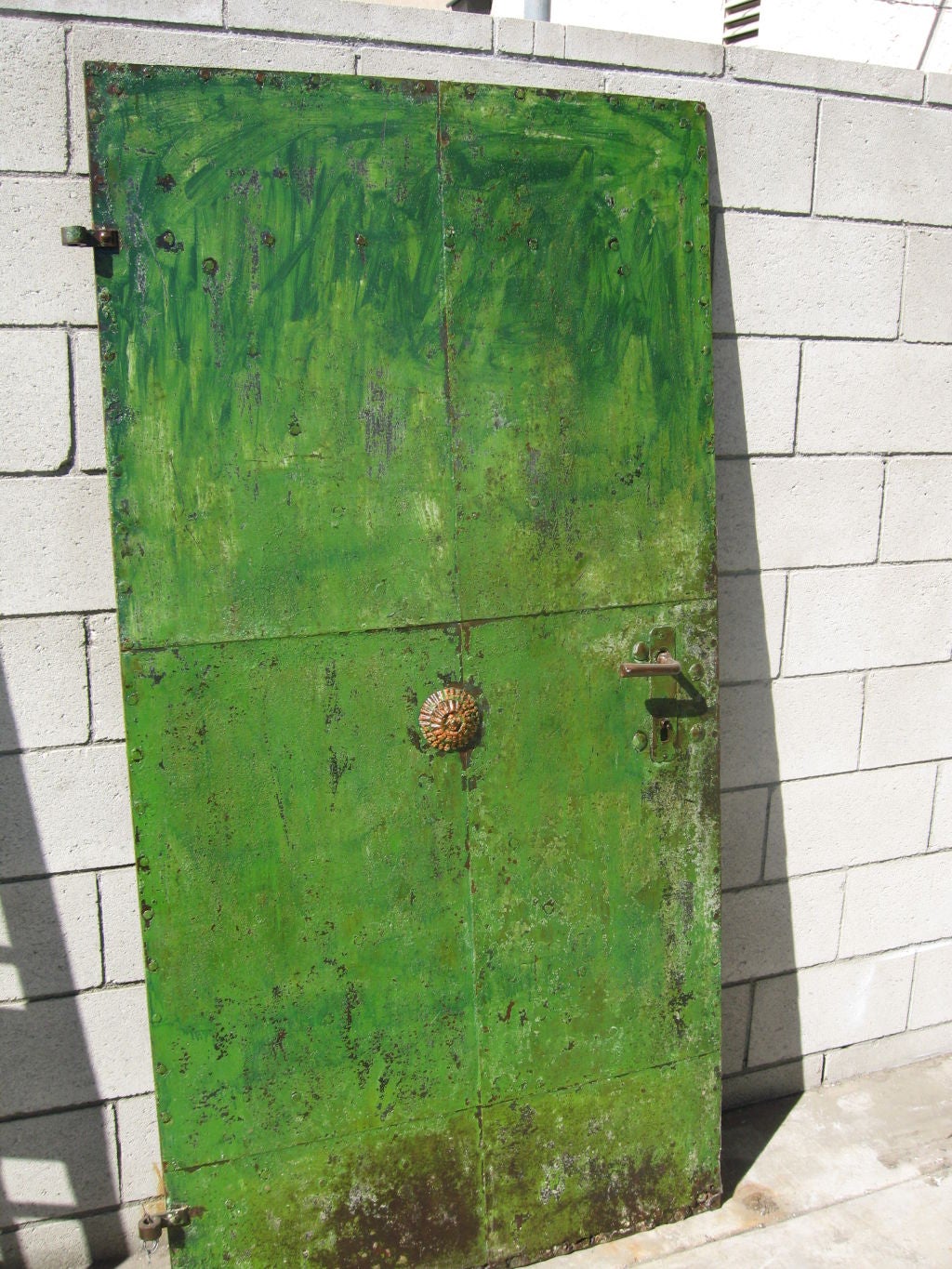 Franch  blacksmith door