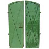 French Antique Blacksmith Doors