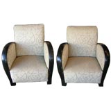 Danish style Art Deco chairs