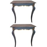 Pair of Period 18th Century Venetian Consoles