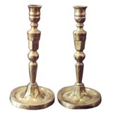 Antique Pair Of Directoire Candlestick Lamps