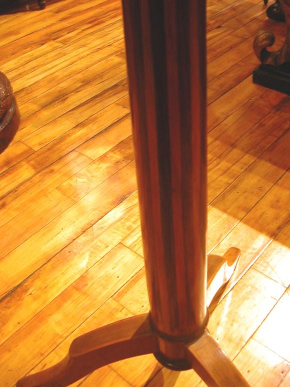 French Louis XVI Mahogany Tilt Top Gueridon