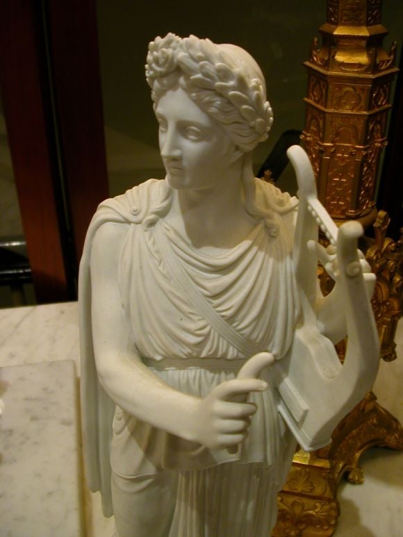 Neoclassic Copenhagen parian figure