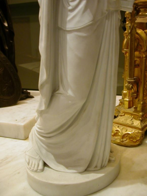 19th Century NEOCLASSIC COPENHAGEN PARIAN FIGURE