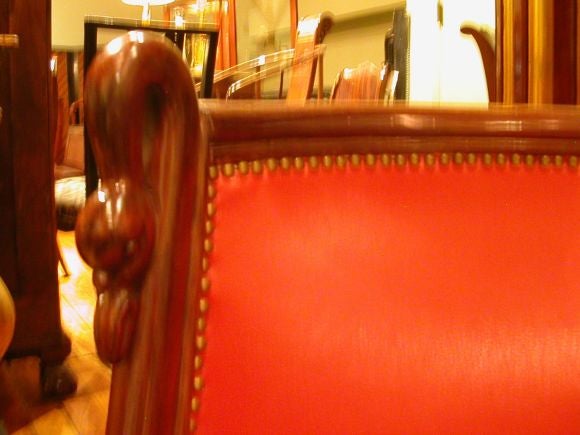 Pair Of 19th Century Neoclassic Child Chaises