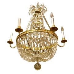 Baltic 18th Century Louis XVI 6-Light Chandelier