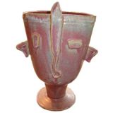 Modernist Face Vase