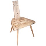 Unusual Primitive Chair cum Table