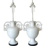 Pair of Lamps in the Style of Jean Michel Frank